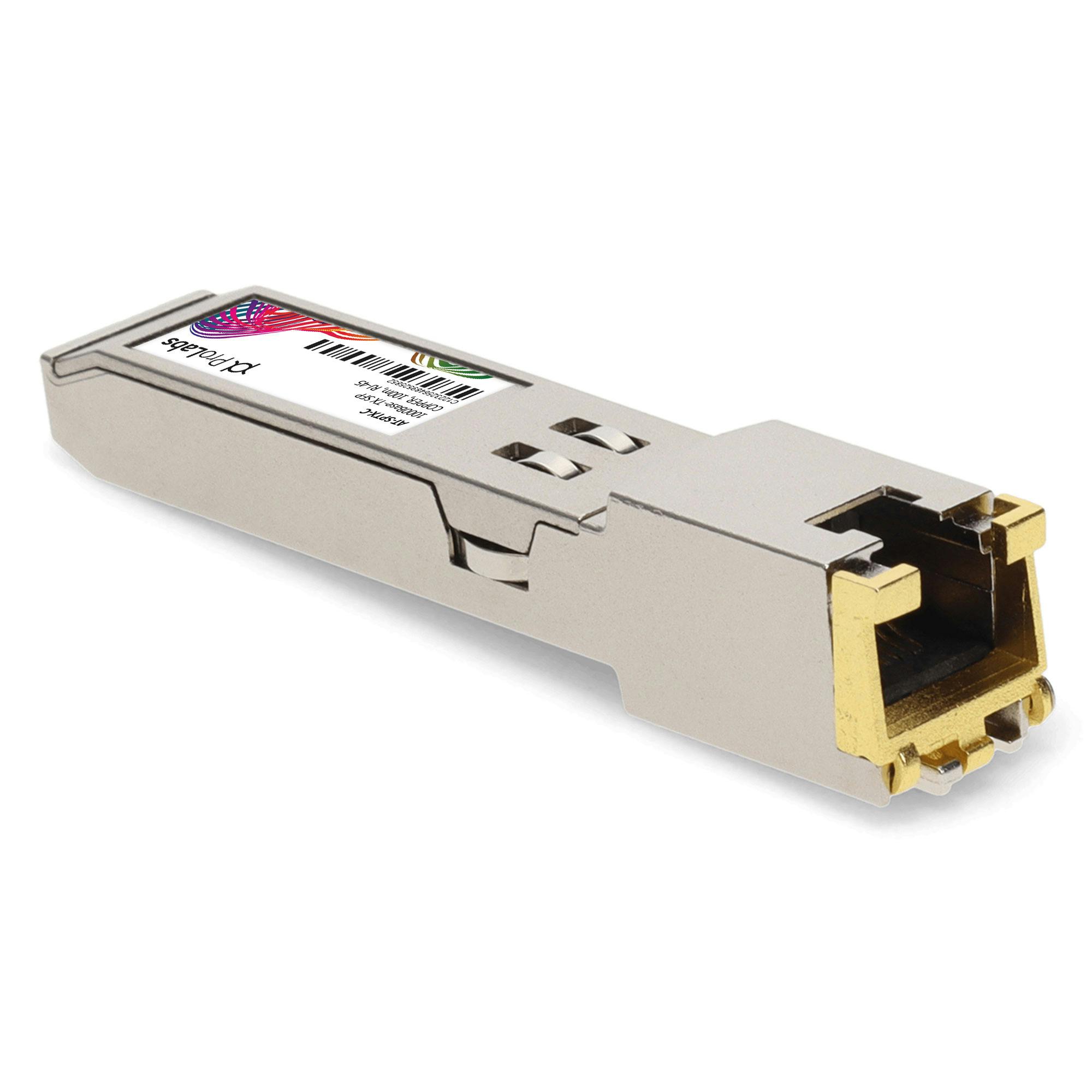 SNS at-SPTX Compatible with Allied Telesis at-SPTX 1000BASE-T SFP Copper Transceiver Module 